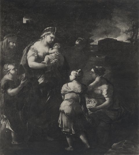 Fiorentini, Pietro  — Giordano Luca - sec. XVII/ XVIII - Mosè salvato dalle acque — insieme